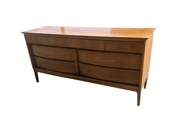 Long Mid Century Modern Dixie Dresser 