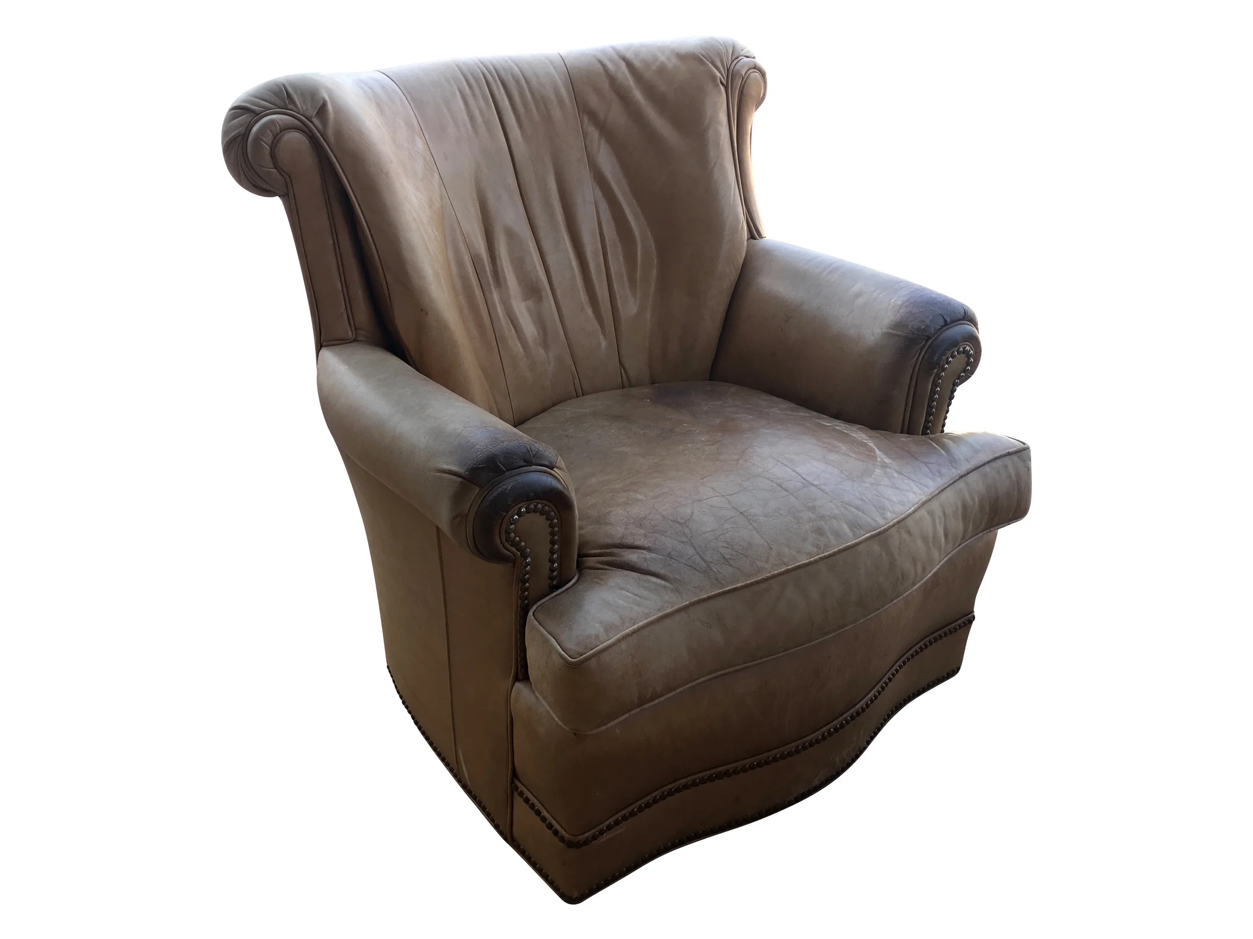 Vintage Loved Leather Chair 