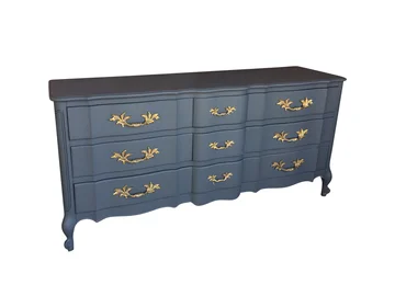Black Crow French Provincial Dresser 