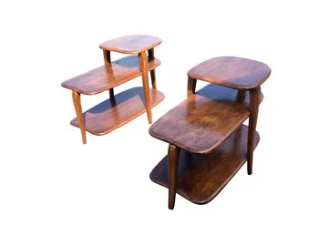 Haywood Wakefield Tiered Side tables 