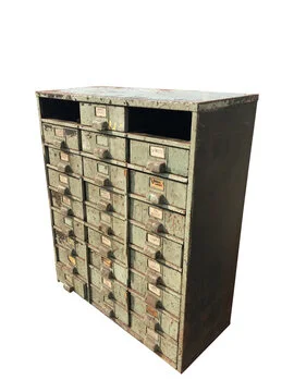 Shabby Industrial Cabinet 