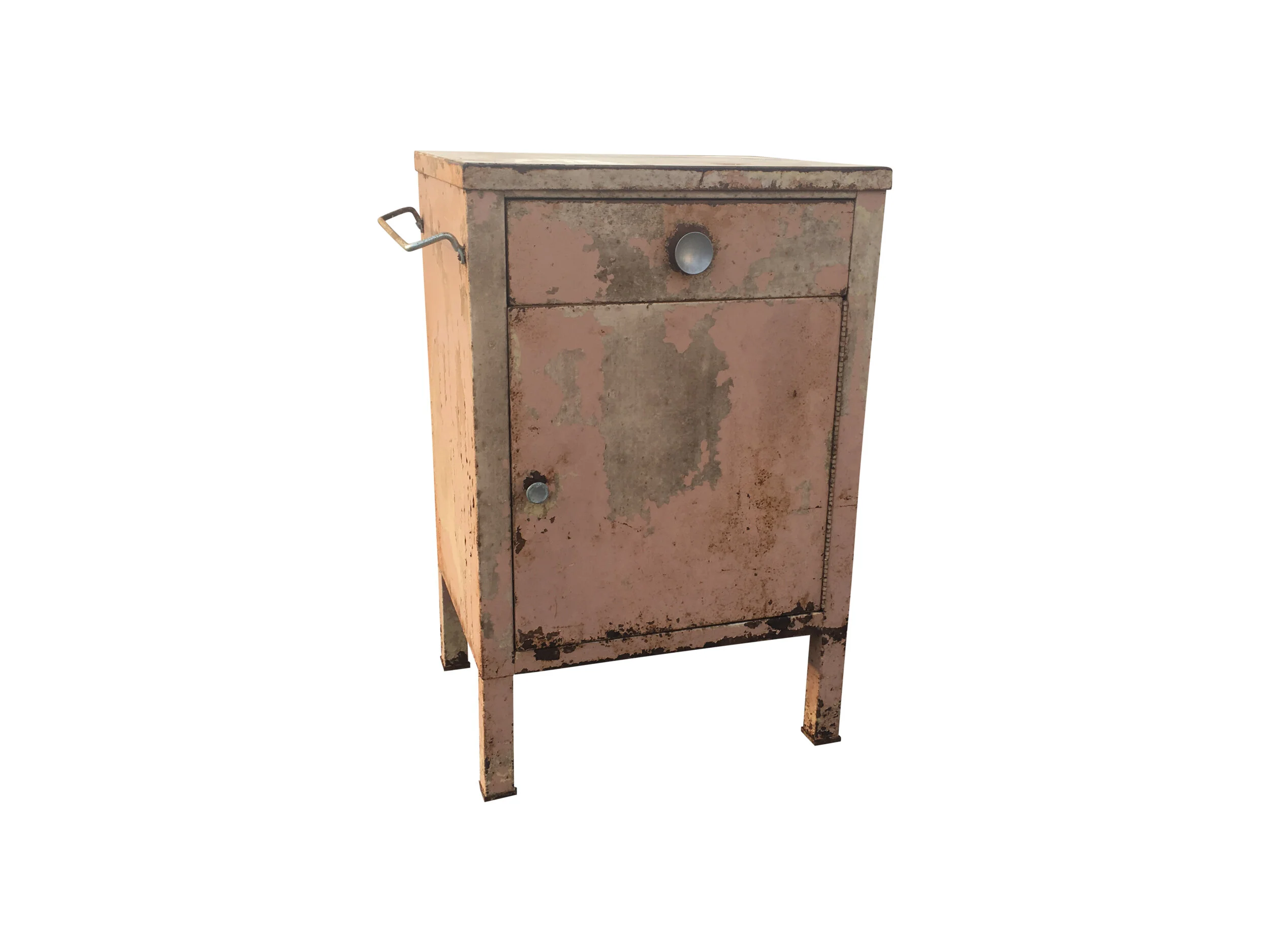 Vintage Industrial Metal Cabinet