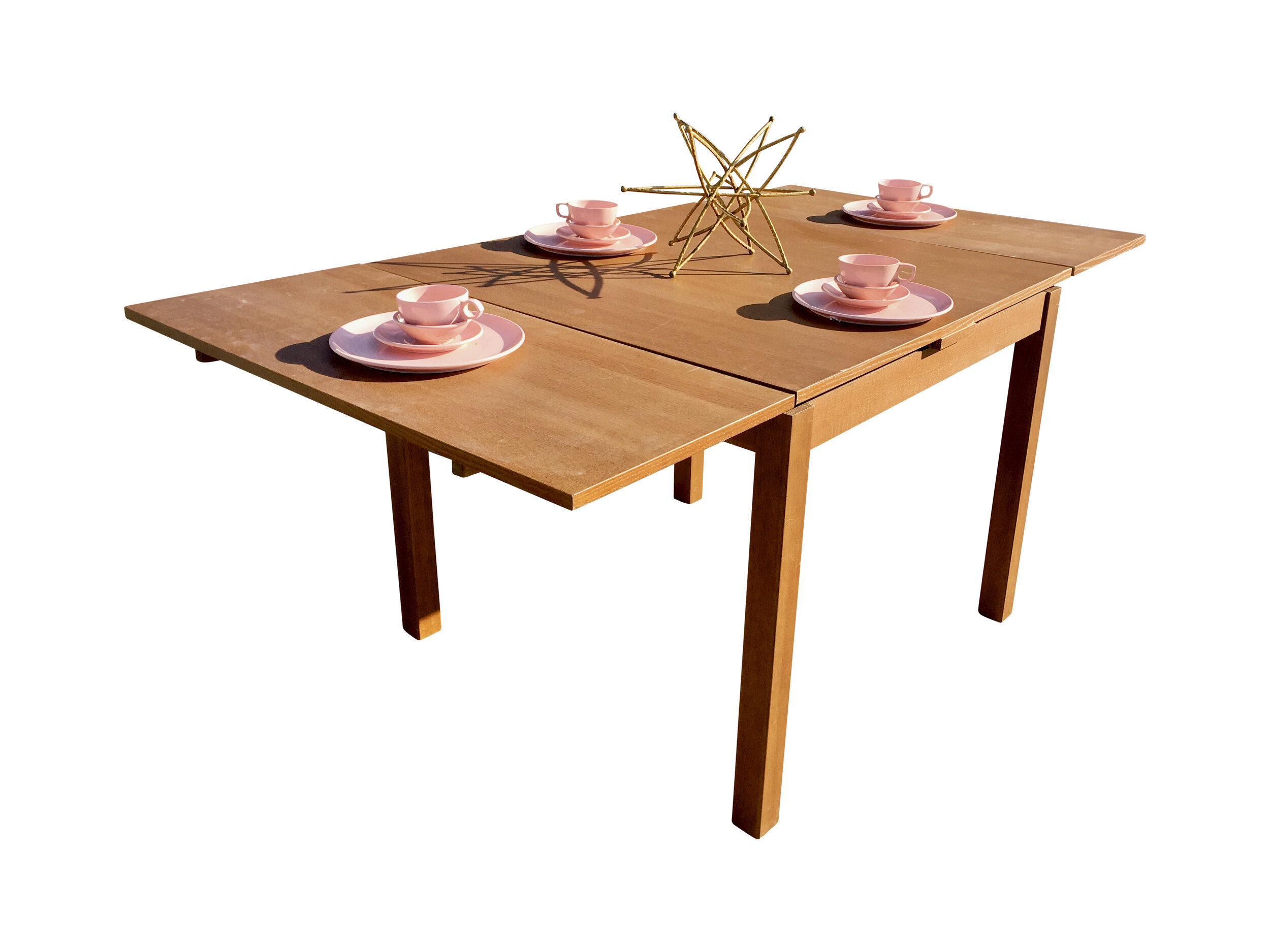 Mid Century Modern Teak  Danish Dining Table 