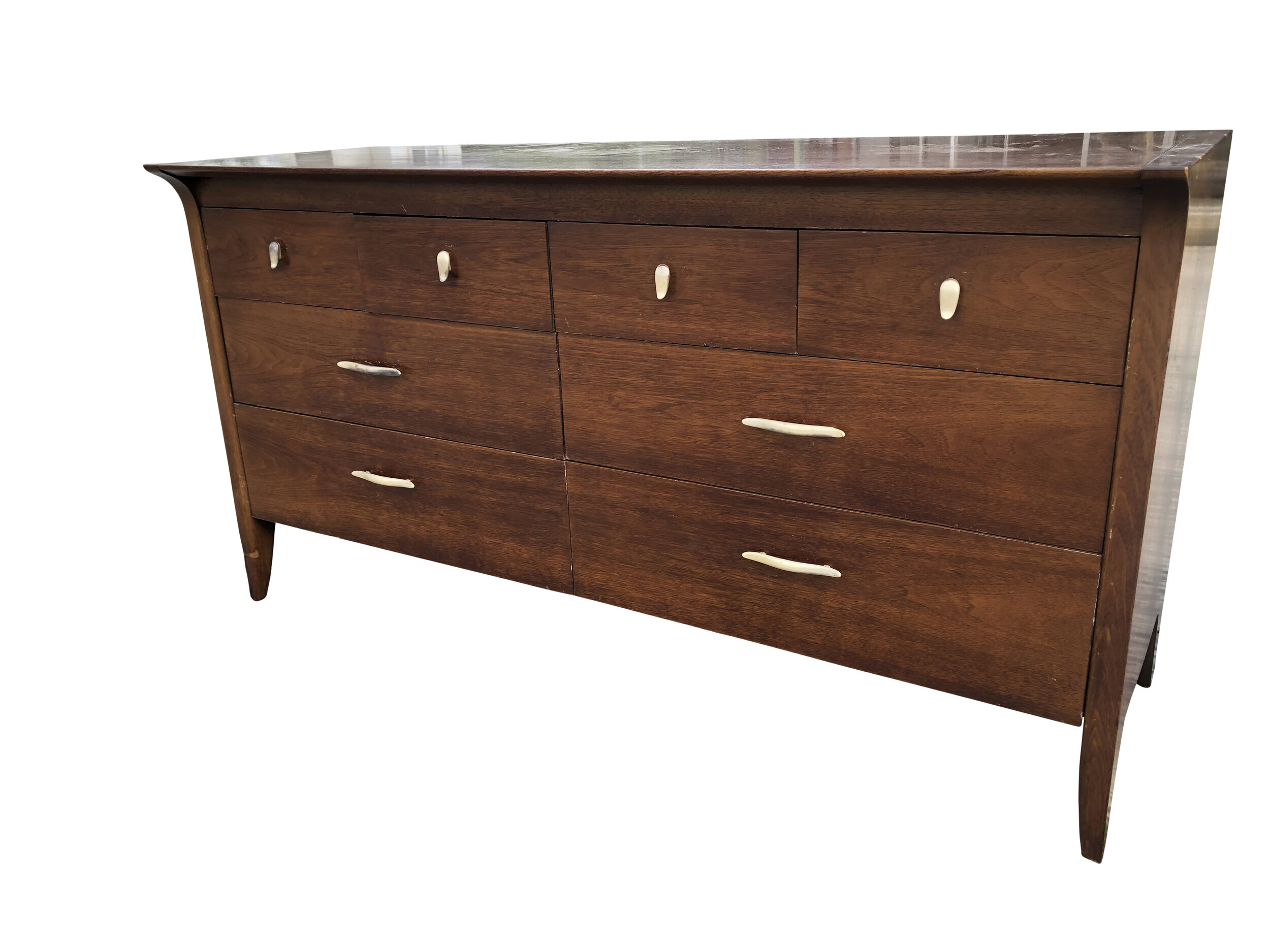 Drexel Profile Mid Century Modern Low Dresser or Credenza  