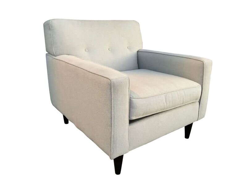 Mid Century Modern Danish Style Side Chair 