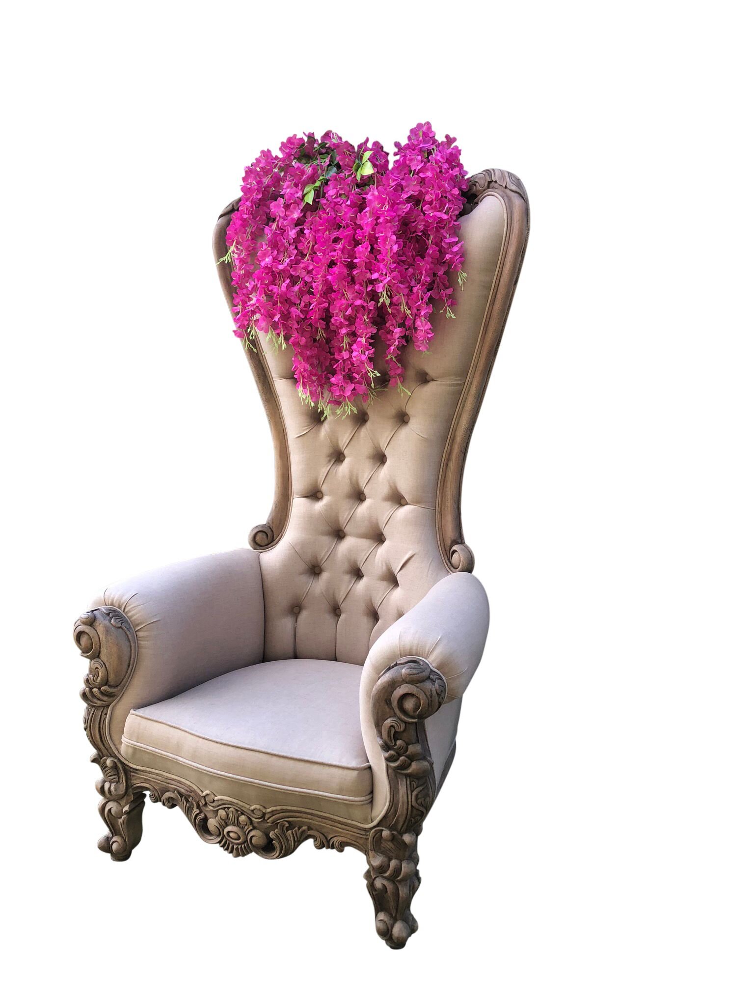 Rustic Throne Kings Chair 
