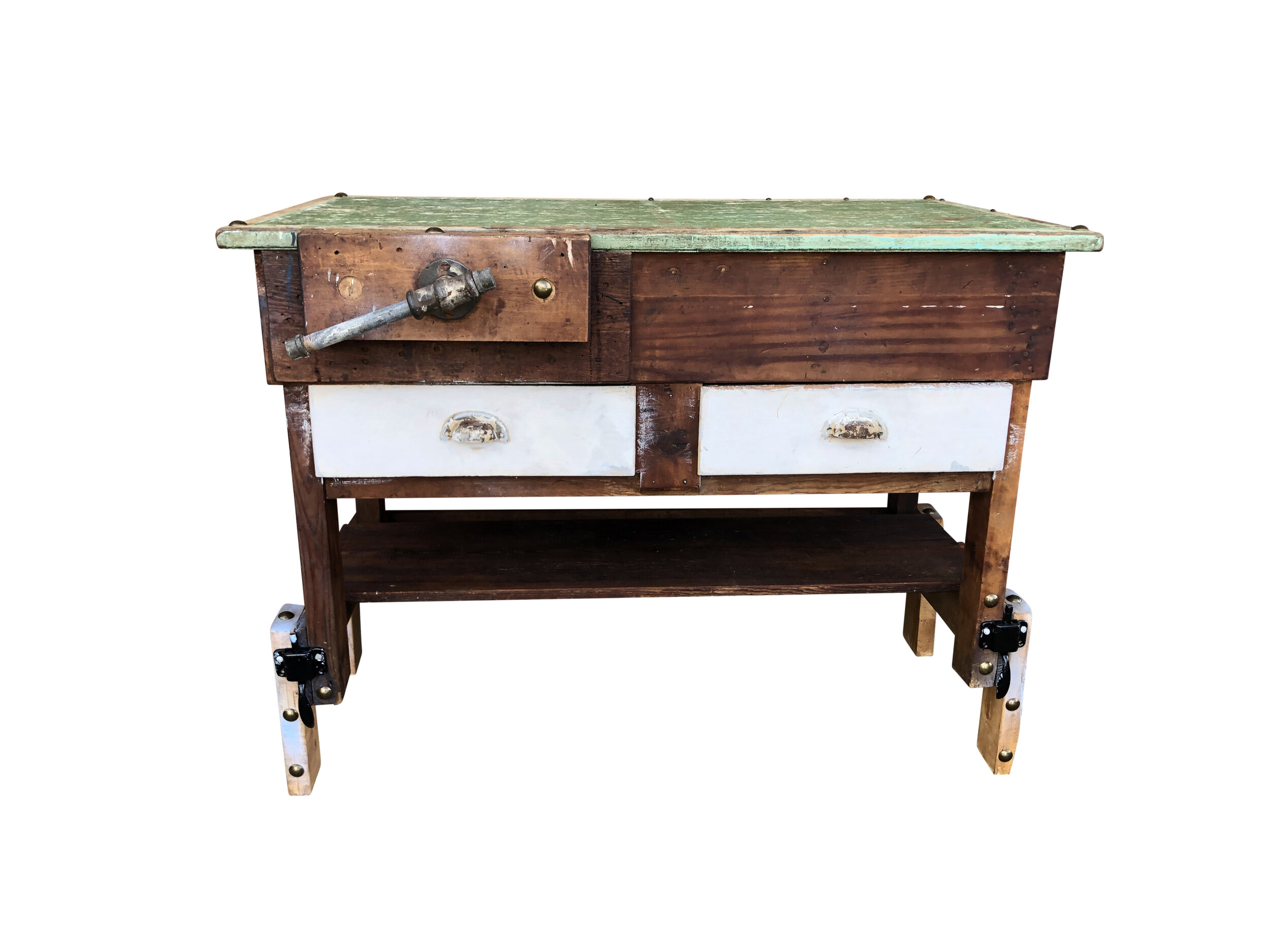 Industrial Raised Work Bench 