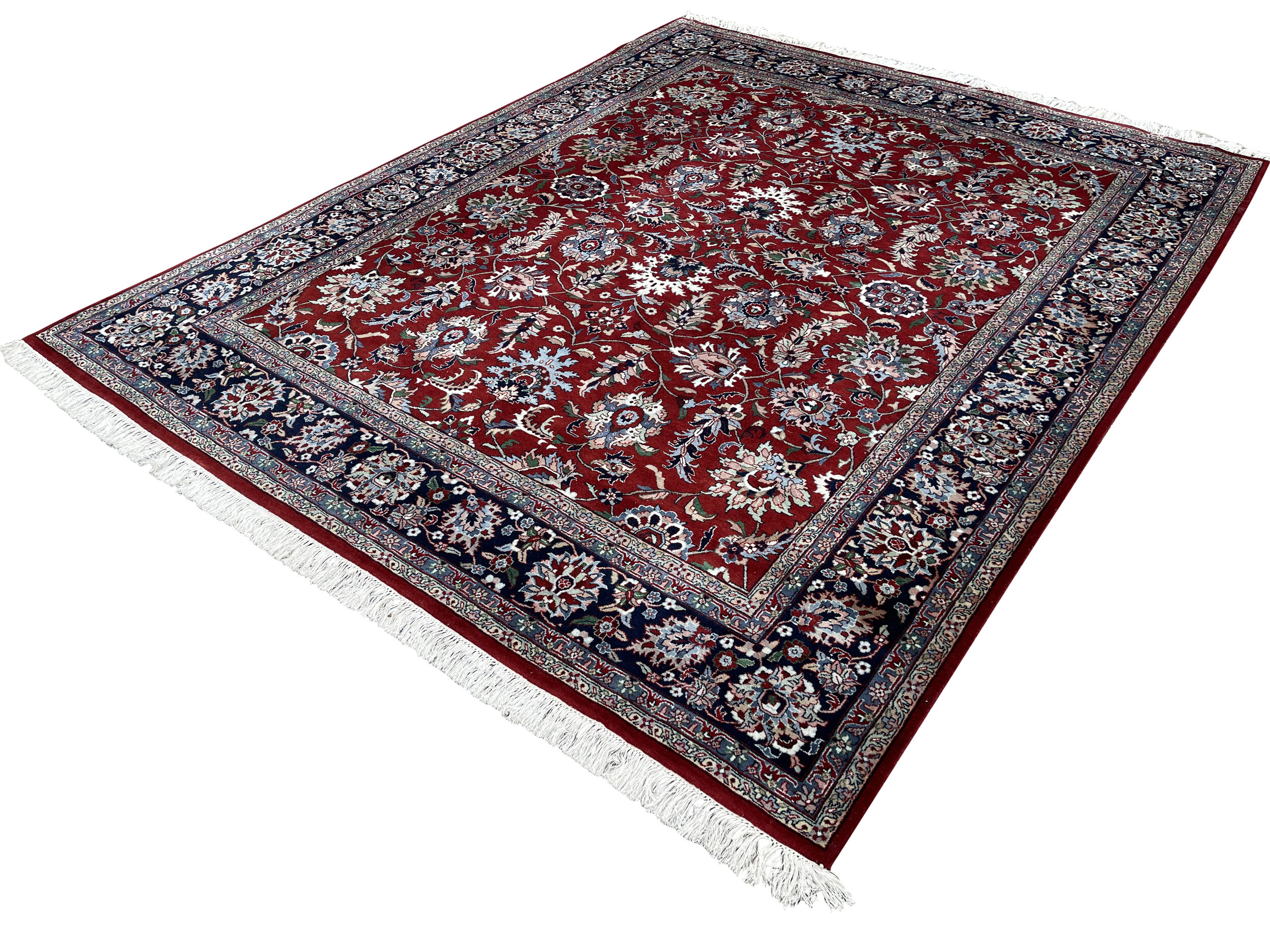 Deep Red Persian Rug 