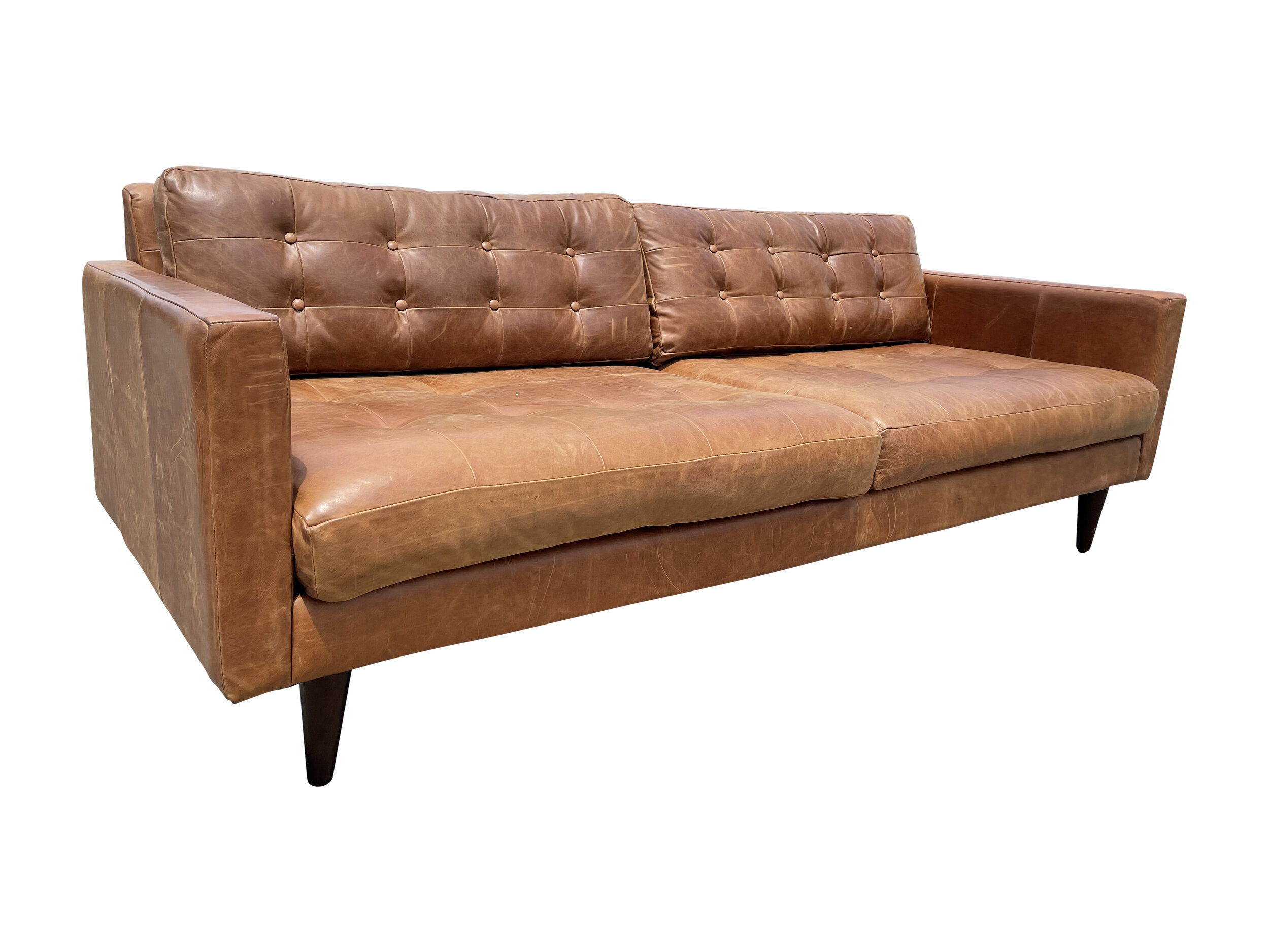 Joy Bird Mid Century Modern Tufted Sofa 