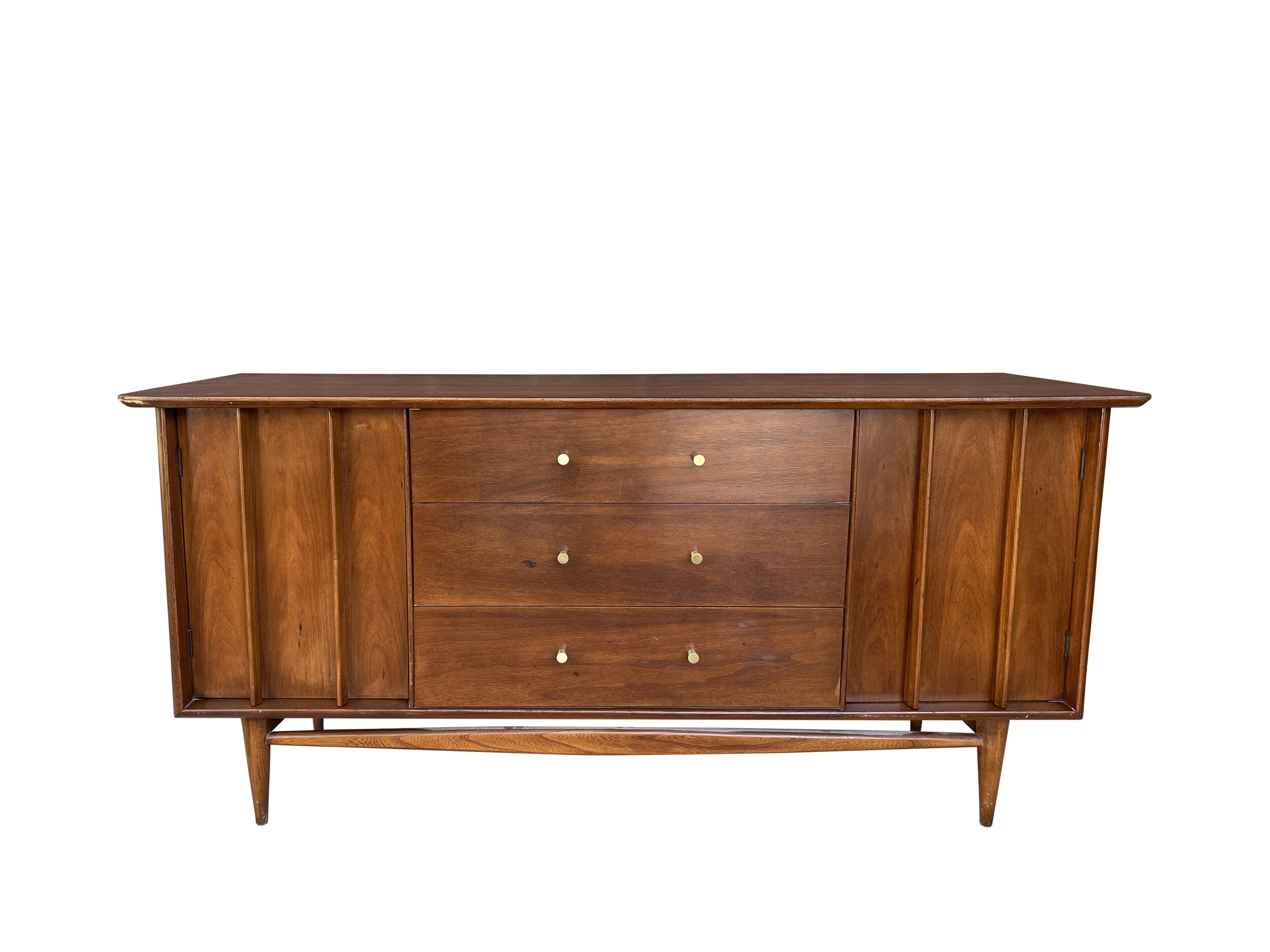 Mid Century Modern Media Console, Credenza 