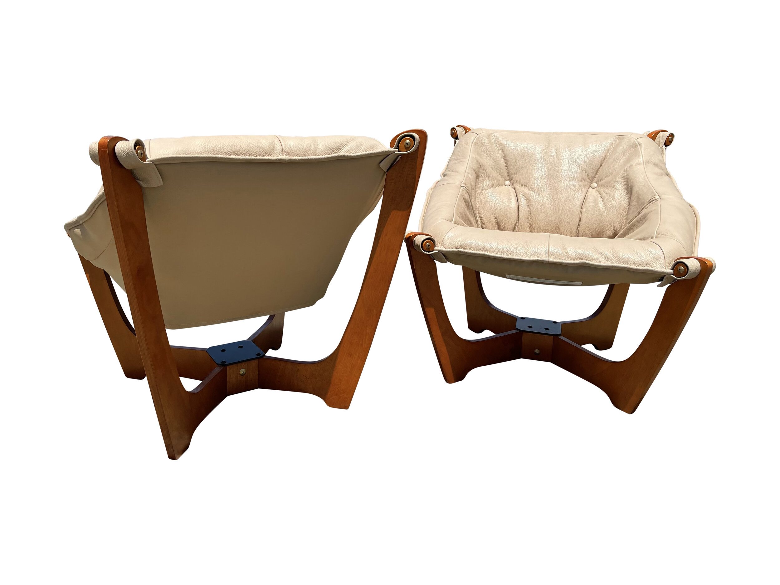 Two Mid Century Butterfly Chairs 