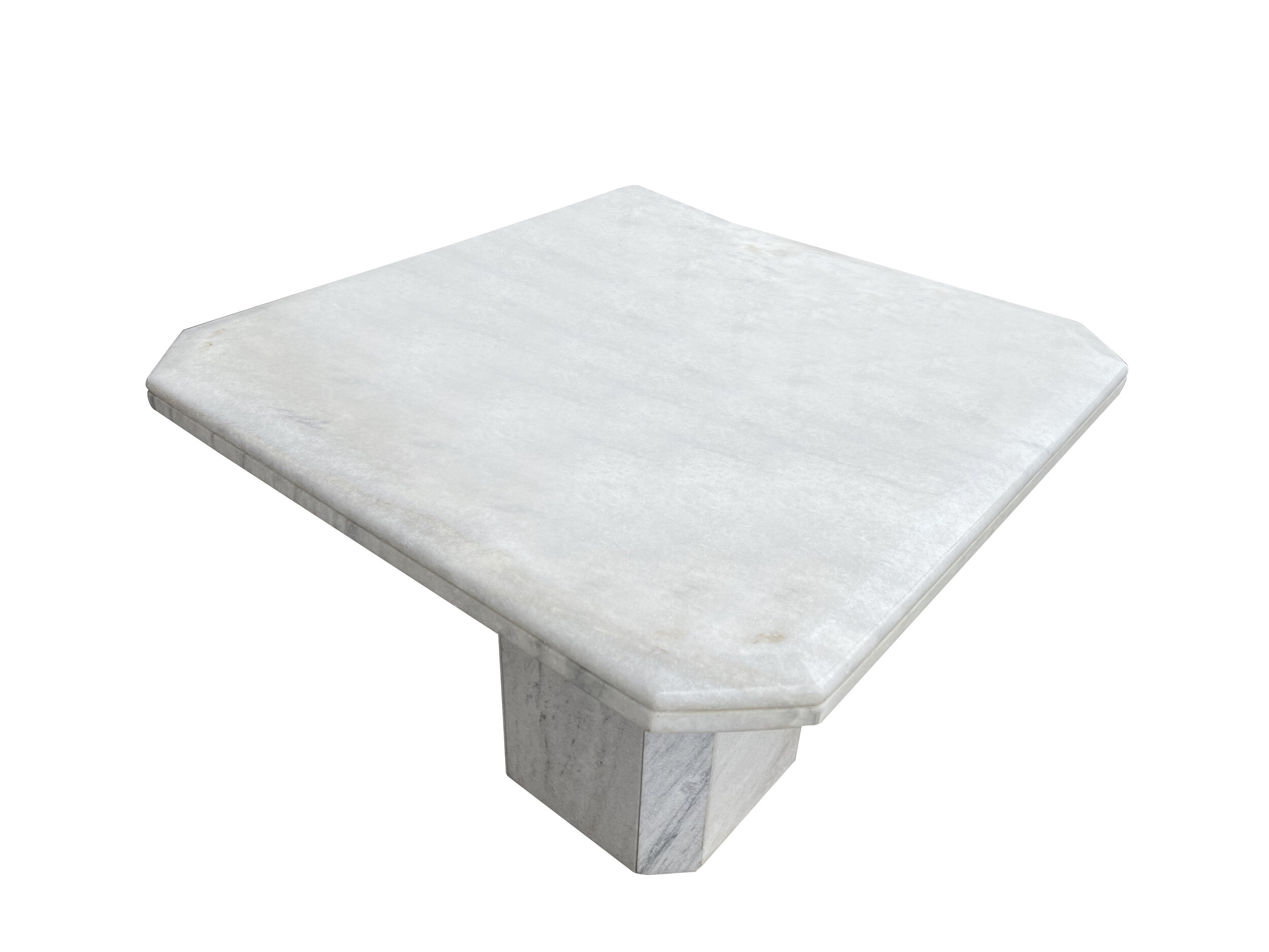 Mid Century Modern Marble Side Table
