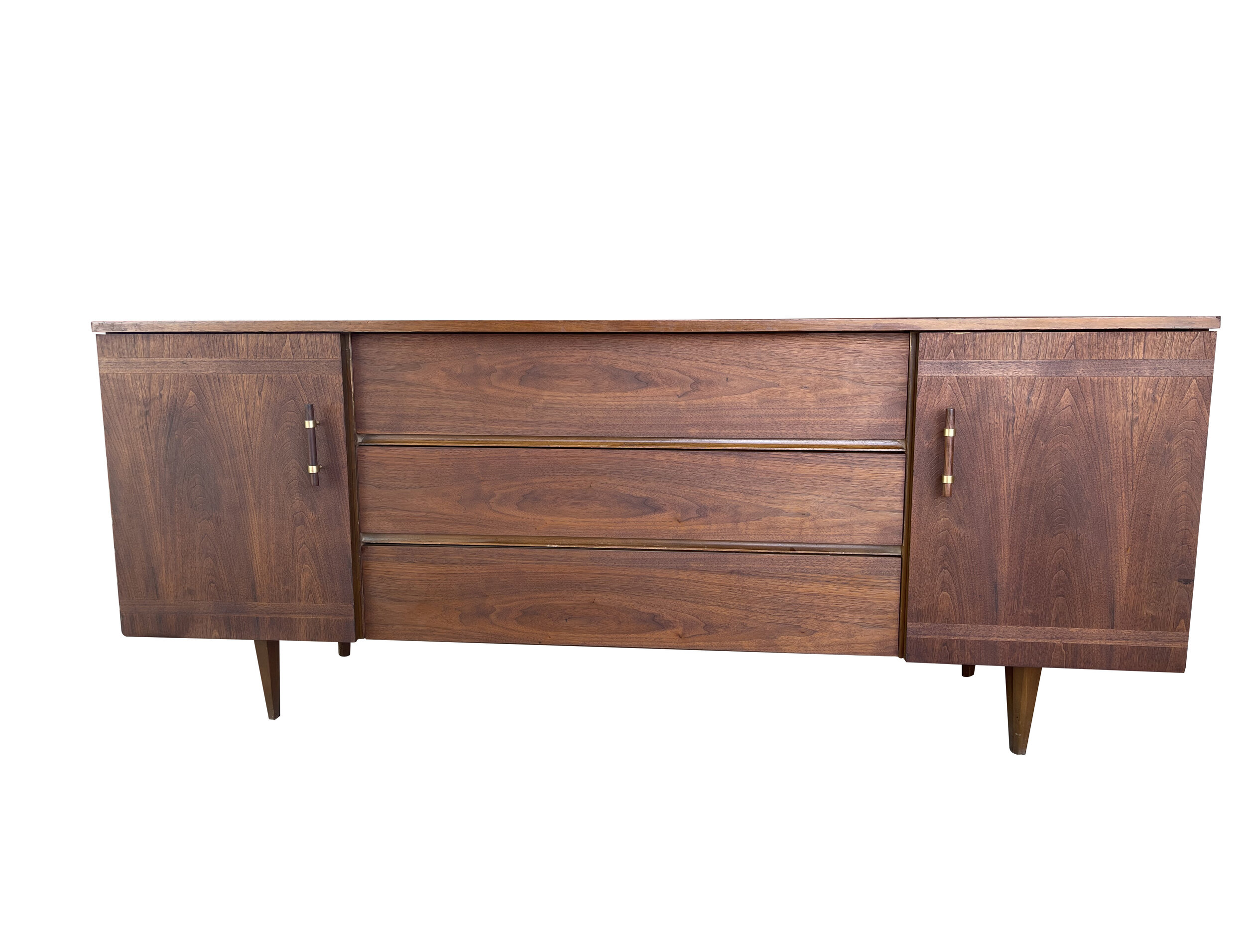 Refinished Mid Century Modern Buffett/Dresser 