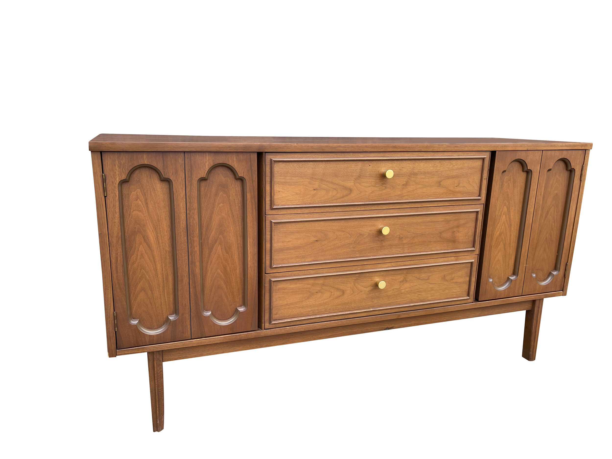 Mid Century Modern Dixie Furniture Sideboard, Buffet, Credenza, Dresser 