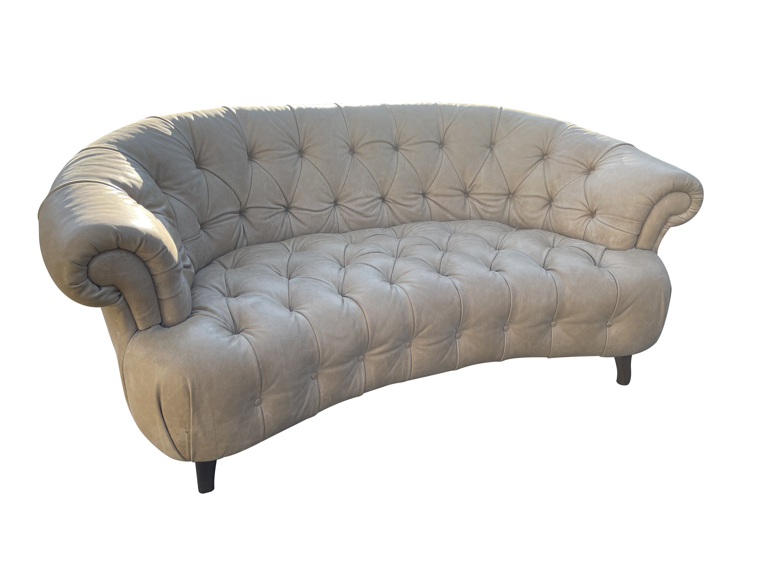 Chesterfield Leather Sofa (Italian Version)