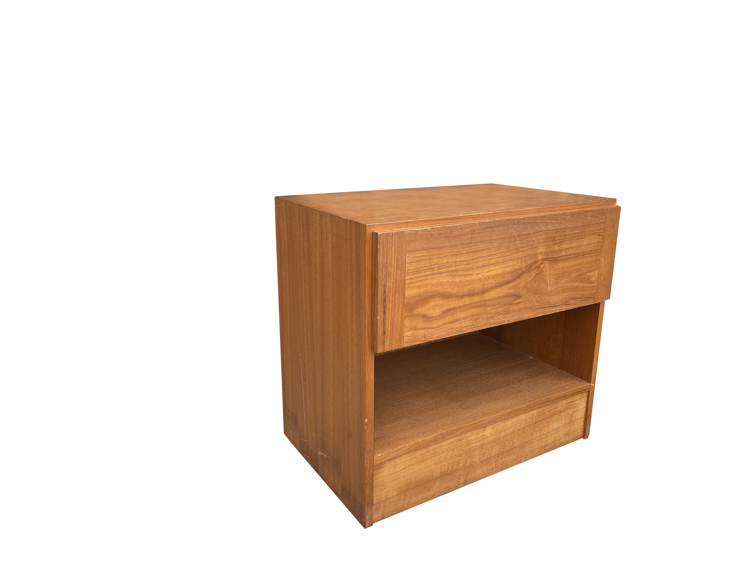Mid Century Modern Teak Night Stand 
