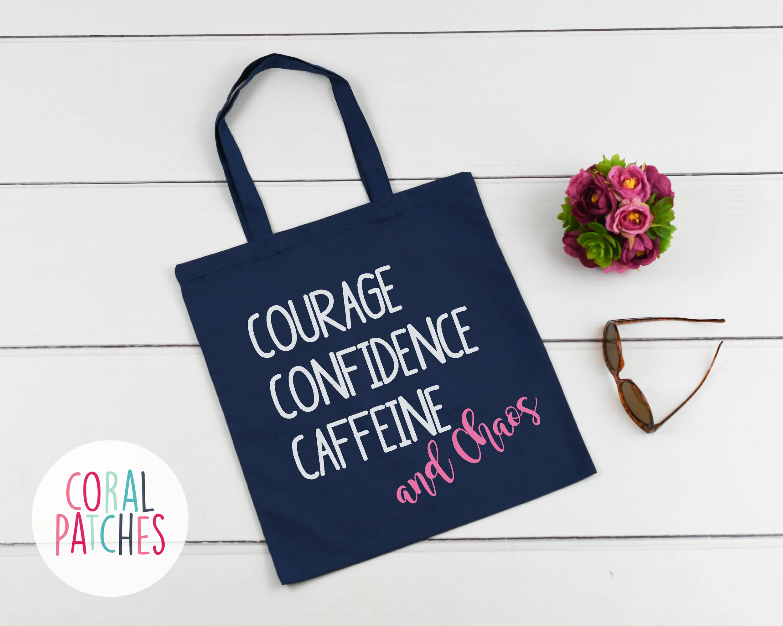 Courage Confidence Caffeine Chaos Navy.jpg