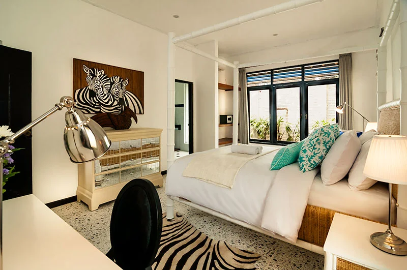 One of the beautiful ensuite rooms at the Indies