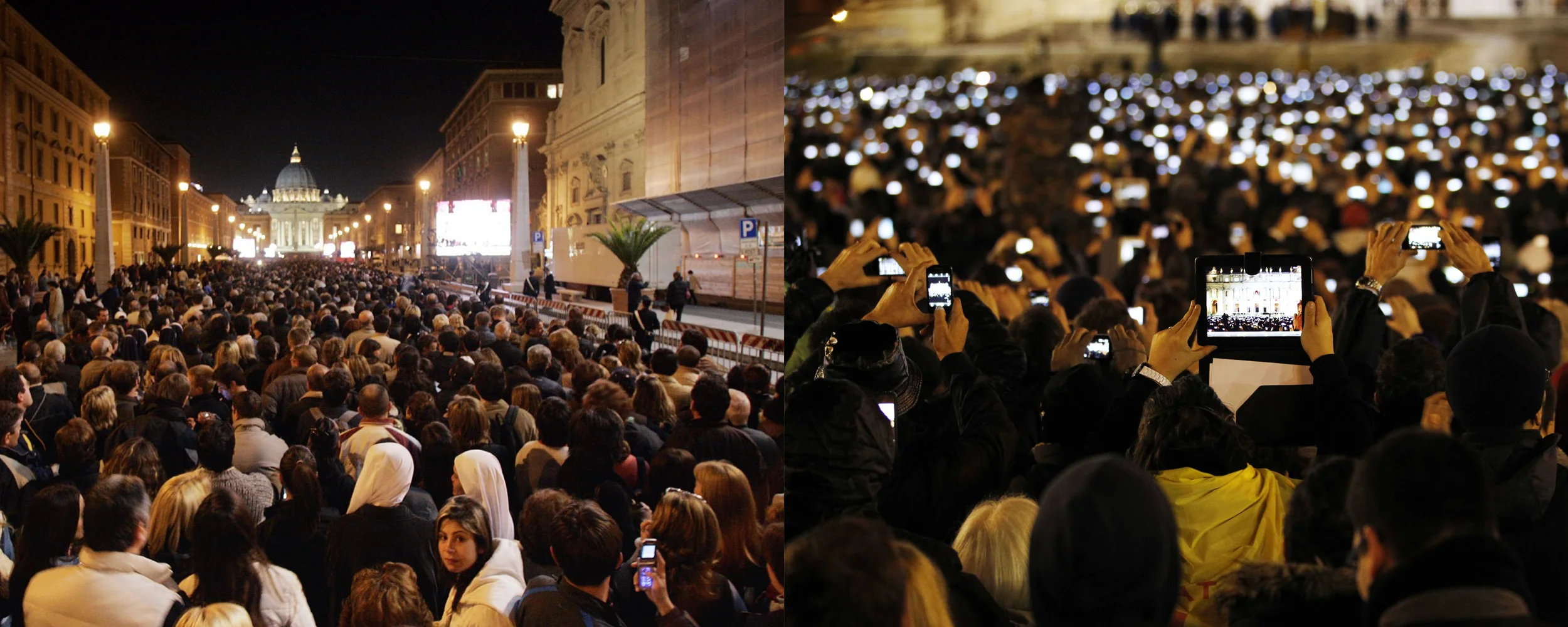© Luca Bruno/AP and Michael Sohn/AP respectively