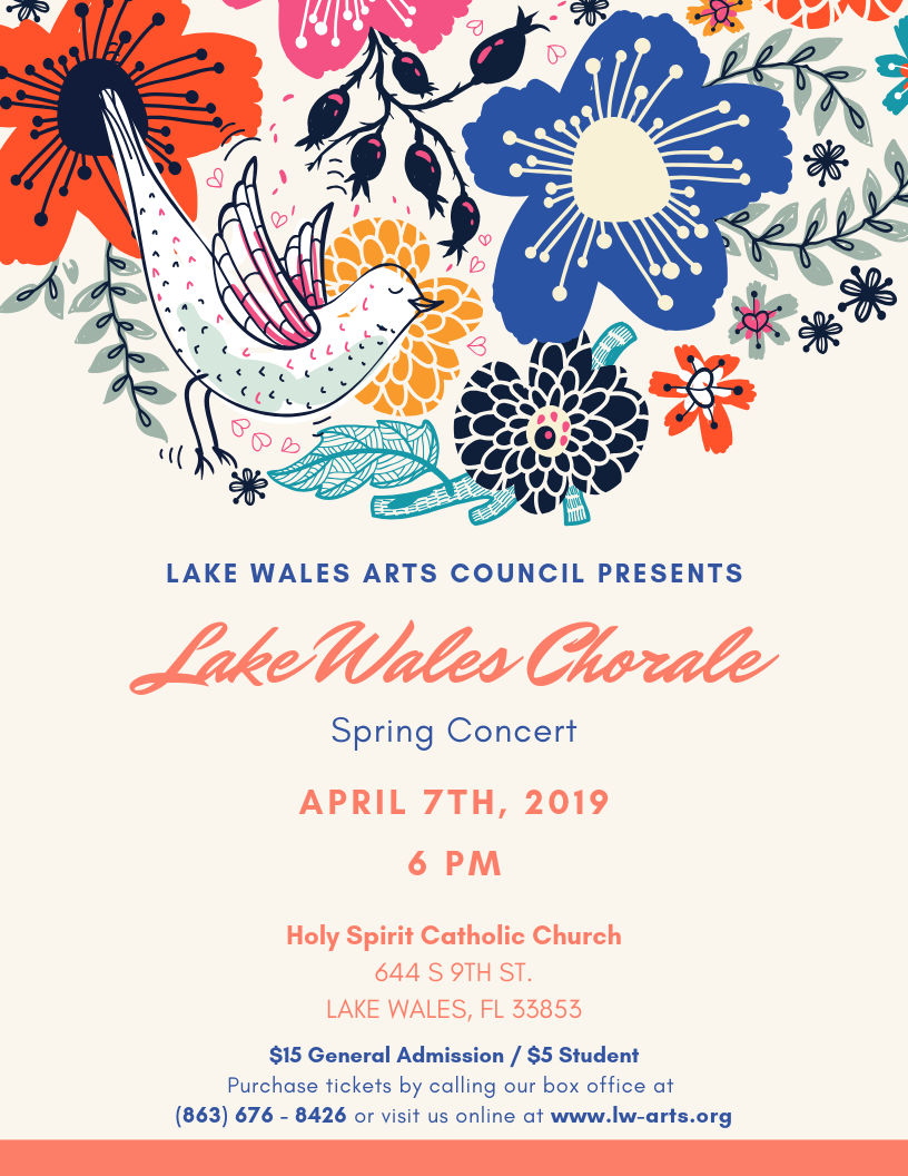 Lake Wales Chorale - 2019 Spring Concert Interview