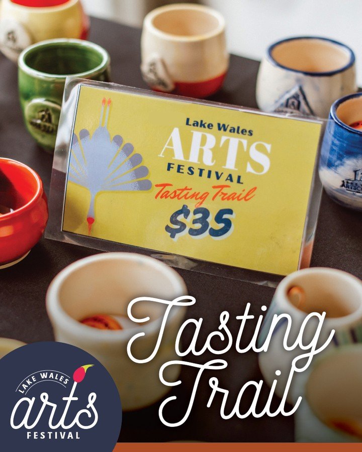 🍷🍺 Sip, stroll, and celebrate at this year&rsquo;s Tasting Trail during the Arts Festival!

While exploring the incredible work of our talented art exhibitors, treat yourself to delicious selections from Florida breweries and wineries. Your Tasting