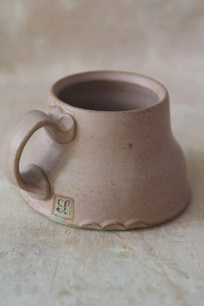 Wide Bottomed Mug in Bloom