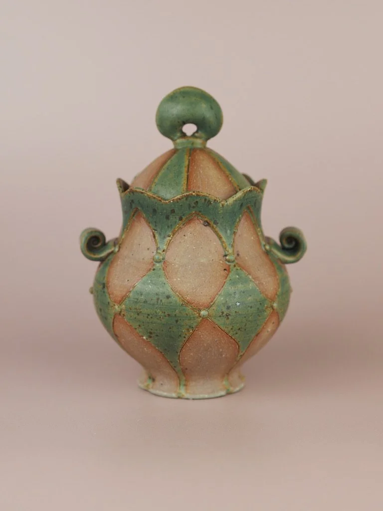 Sugar Pot in Emerald