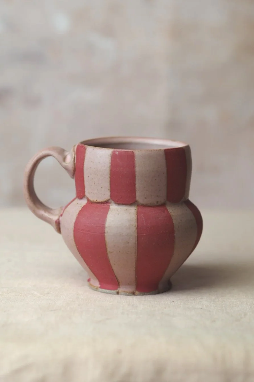 Baby Balloon Mug in Red and Pink