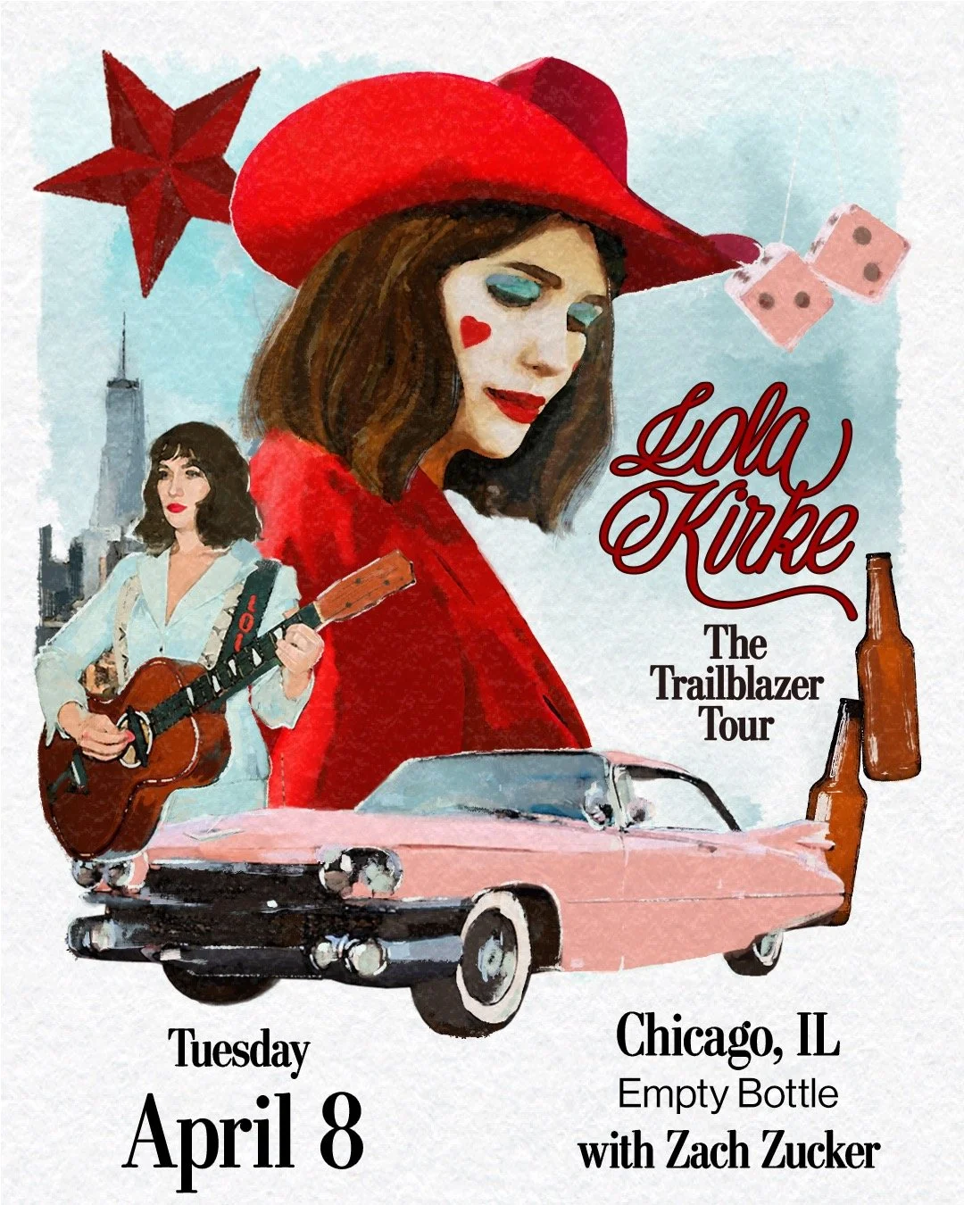 Zach Zucker and Lola Kirke: Apr 8th @ The Empty Bottle