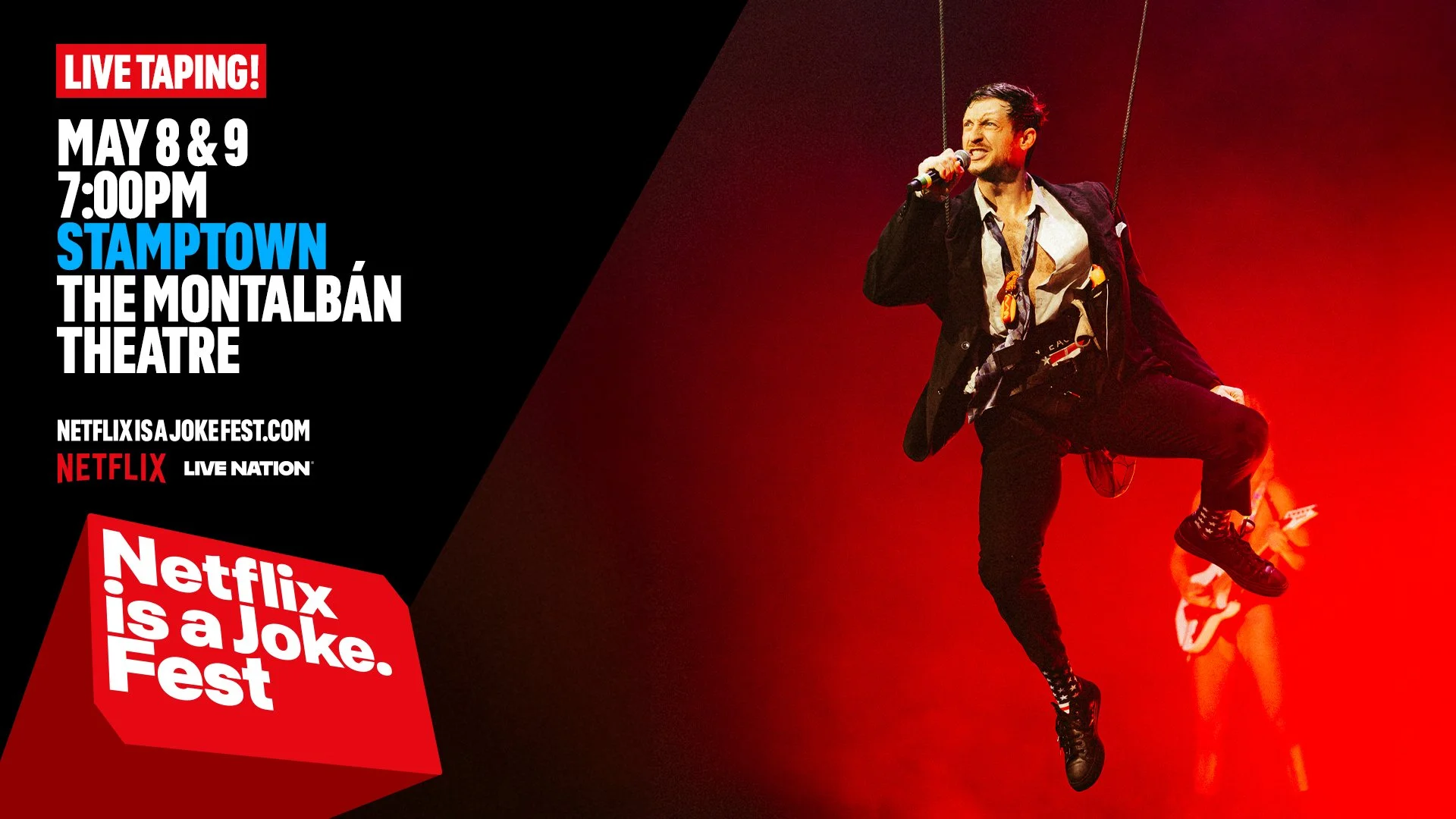 Stamptown Netflix Special Taping: May 8th @ The Montalban Theatre