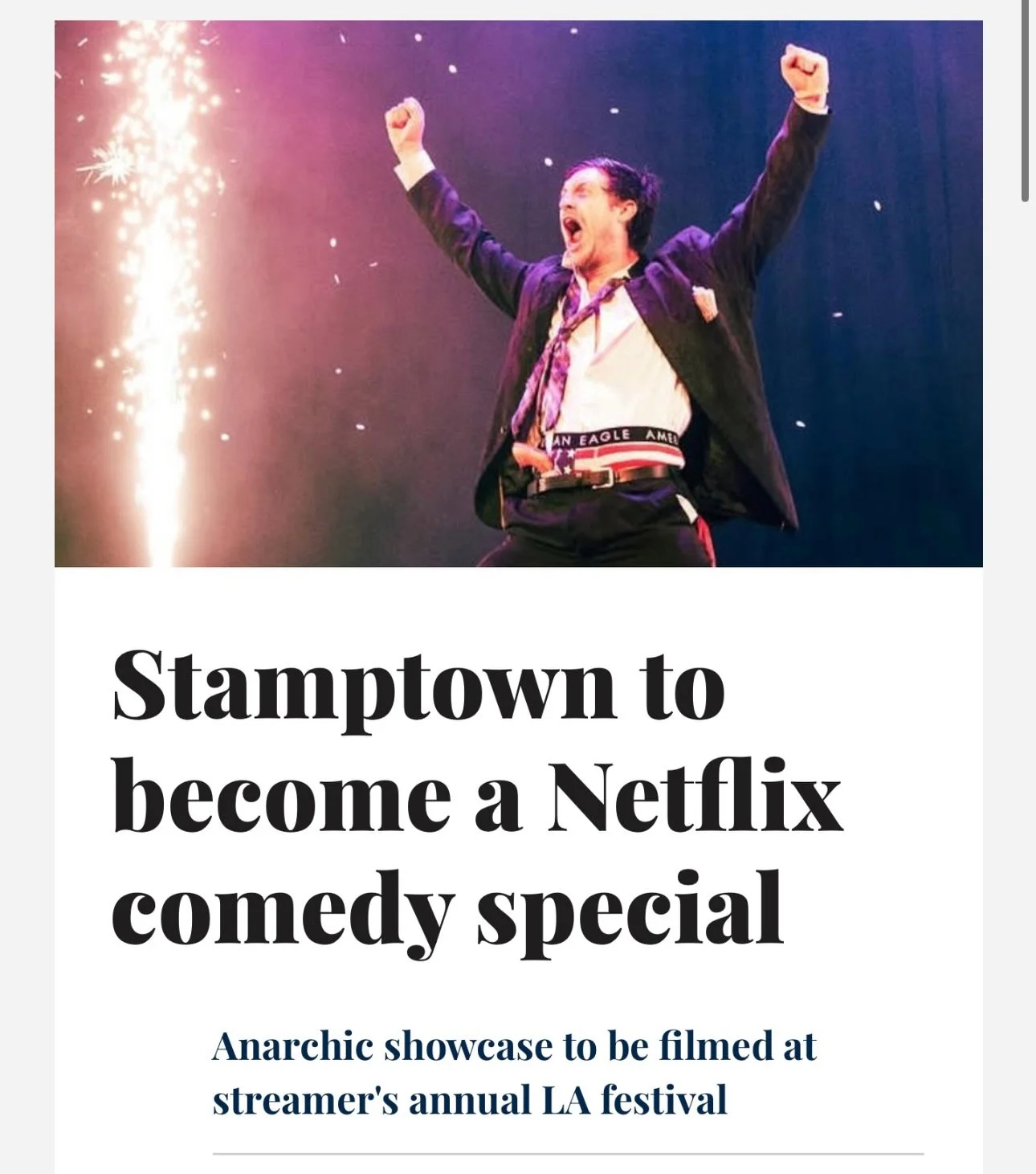 @stamptown. @netflix.  @netflixisajoke. 

(h/t @chortle_comedy for the scoop)
