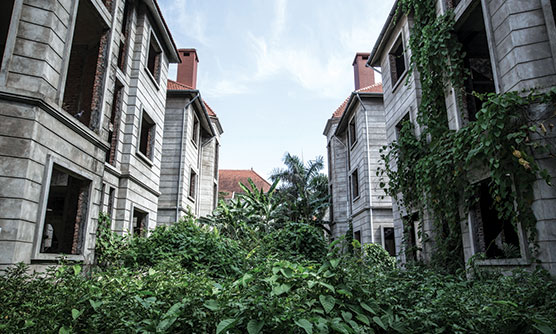 The suburban landscape of Hanoi. Photo: Julie Vola