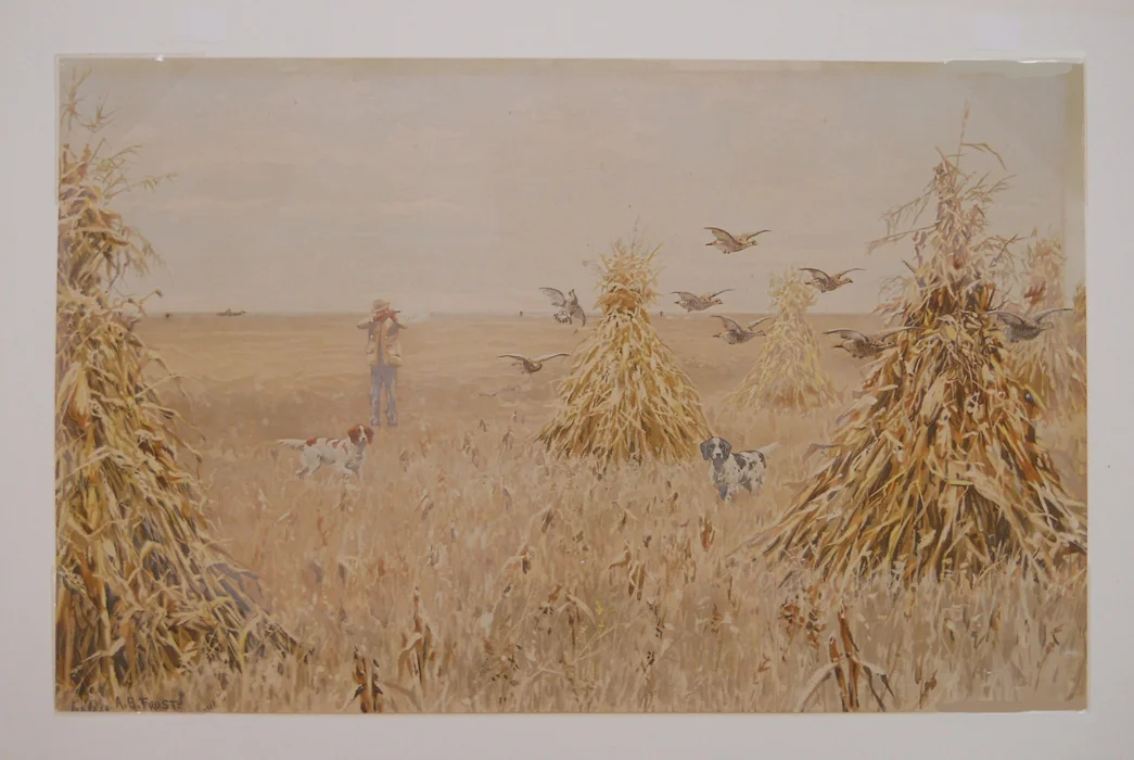 Prairie Chickens by A.B. Frost