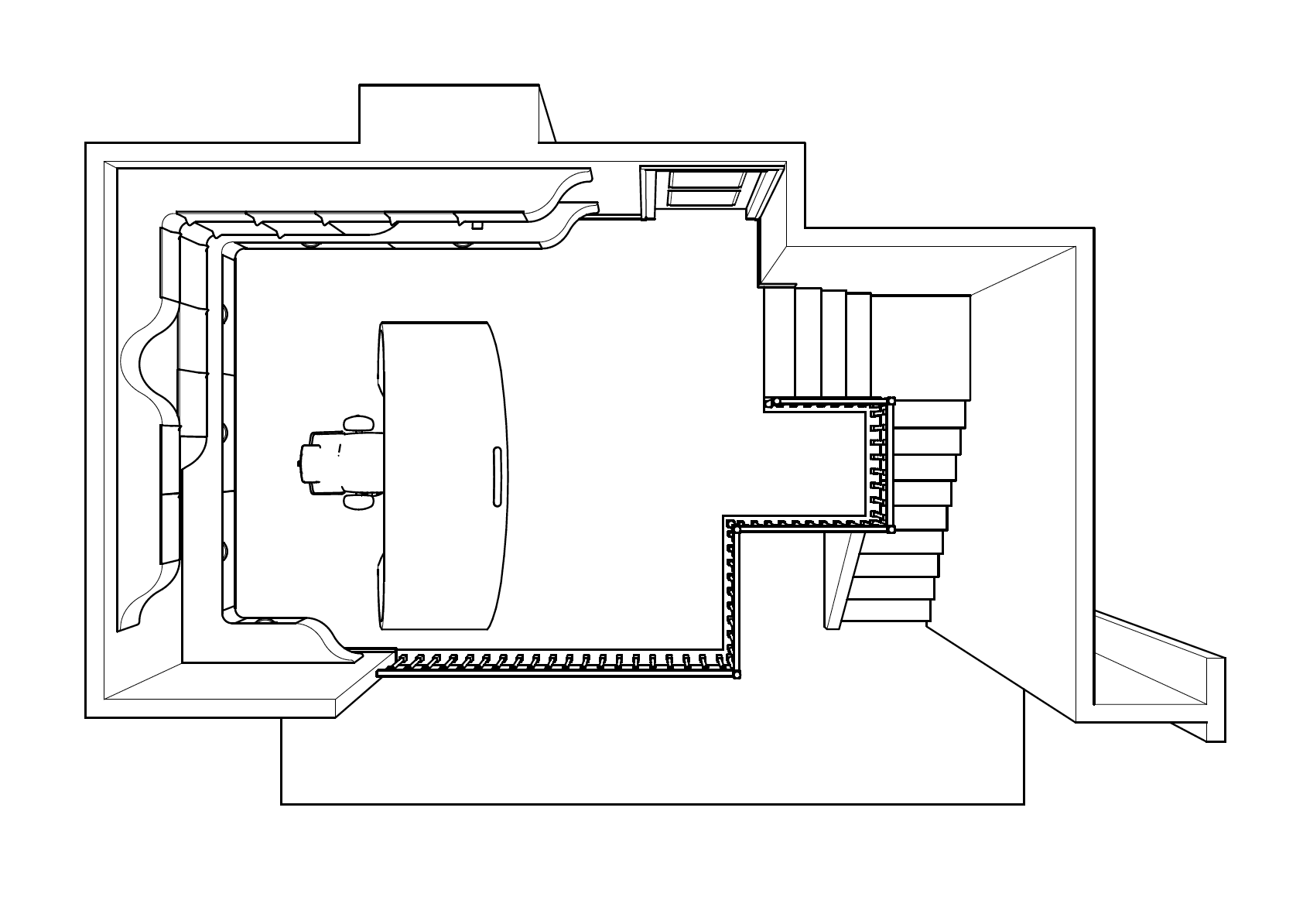 Custom office 3D plan
