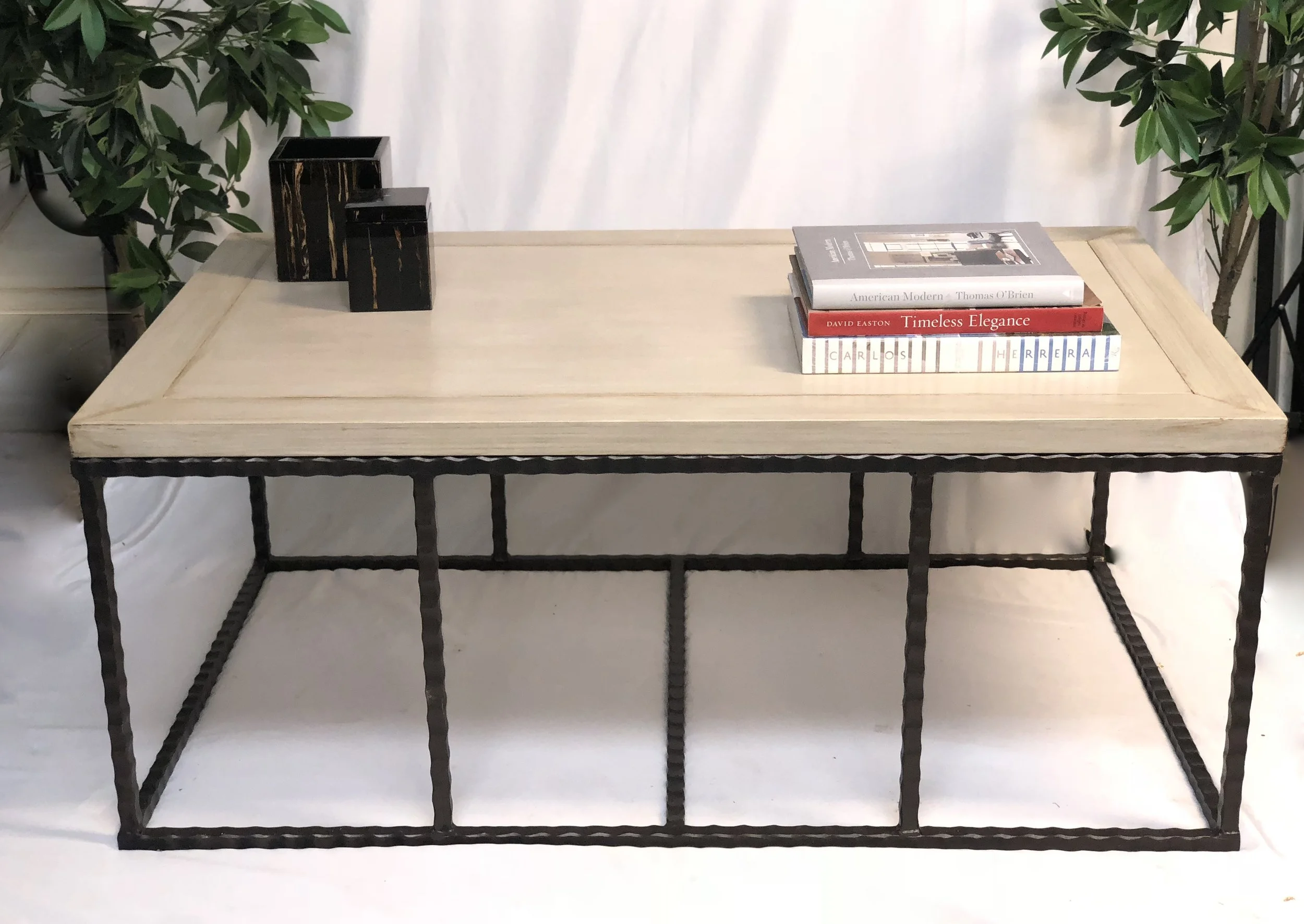 Bronze iron and painted wood top .jpg