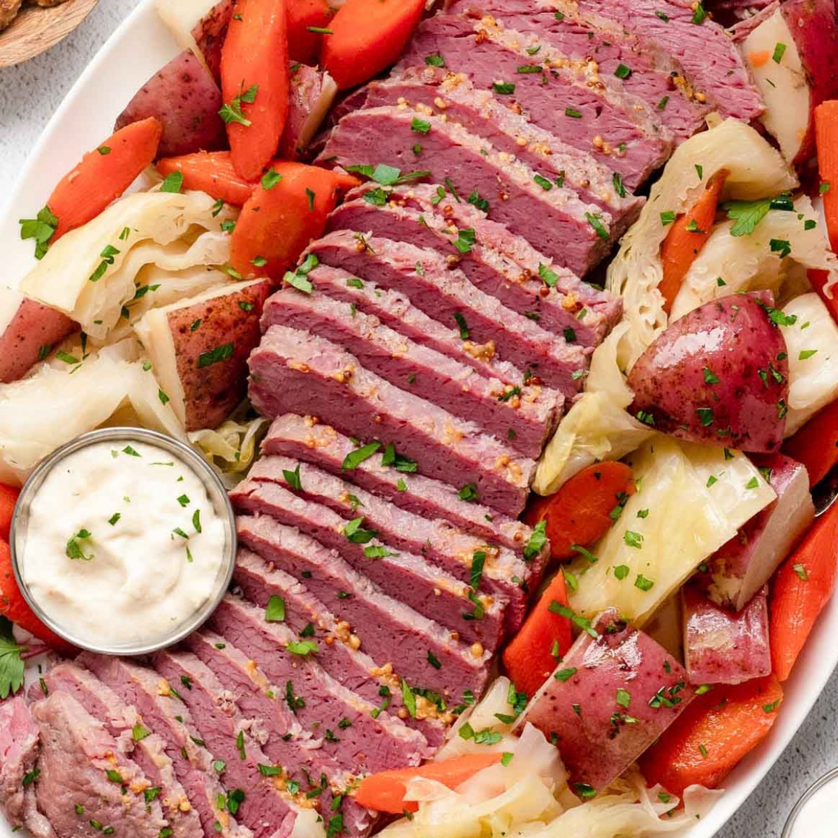 Corned Beef and Cabbage Dinner for 4