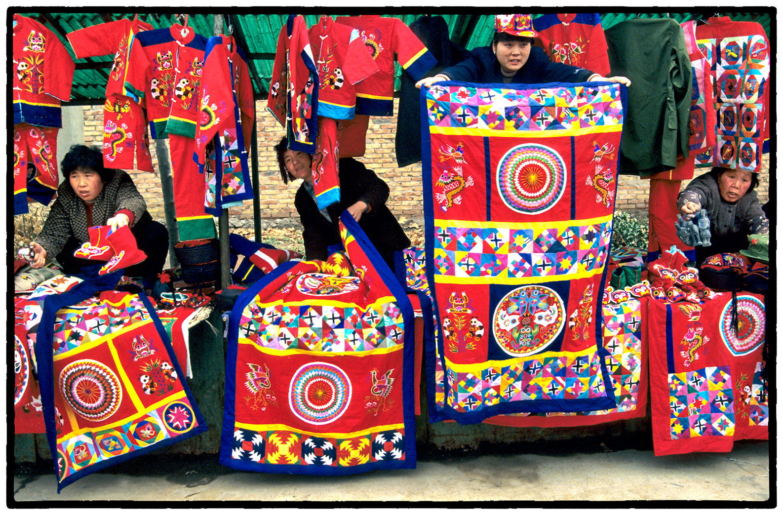 Vendors, Great Wall, China