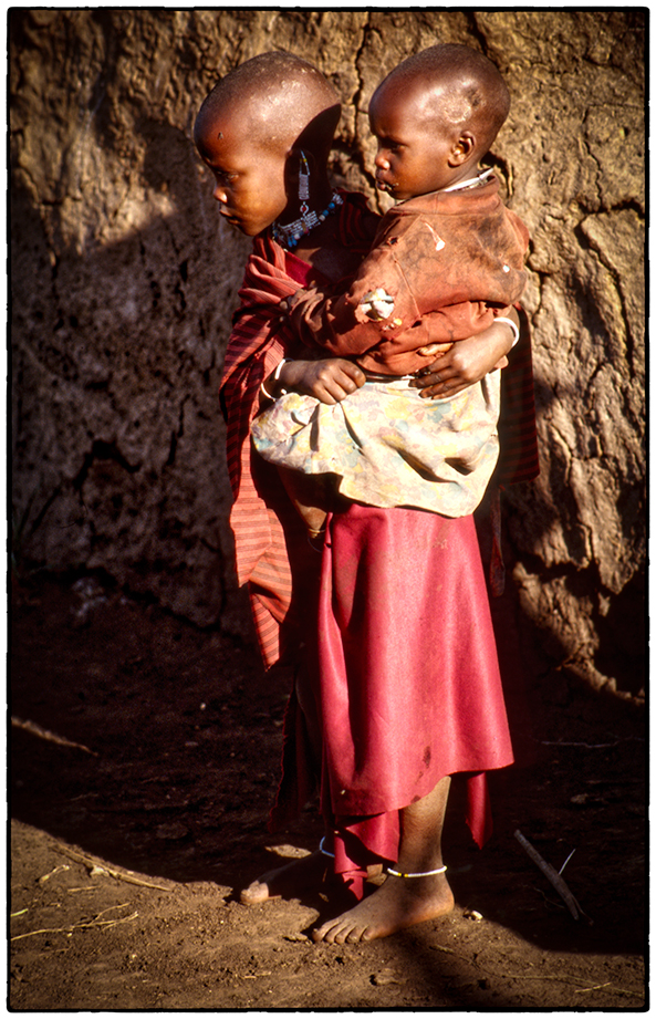 Maasai children, Tanzania