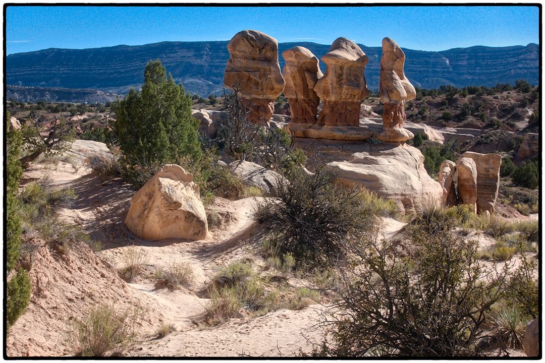 Hoodoos in Devil's Garden, Escalante National Monument, Utah