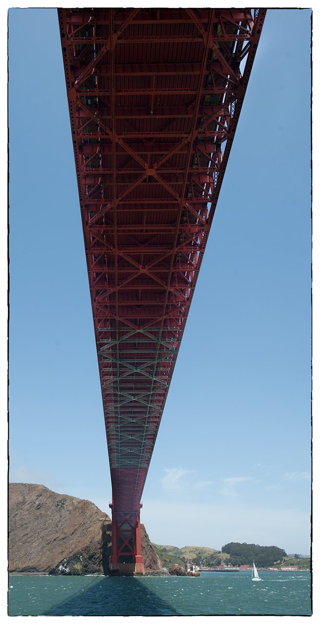 Passing Under the Bridge