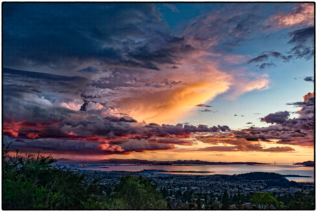 Sunset and Storm, February 2015