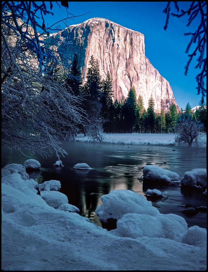 El Capitan, Yosemite Valley, January 1982