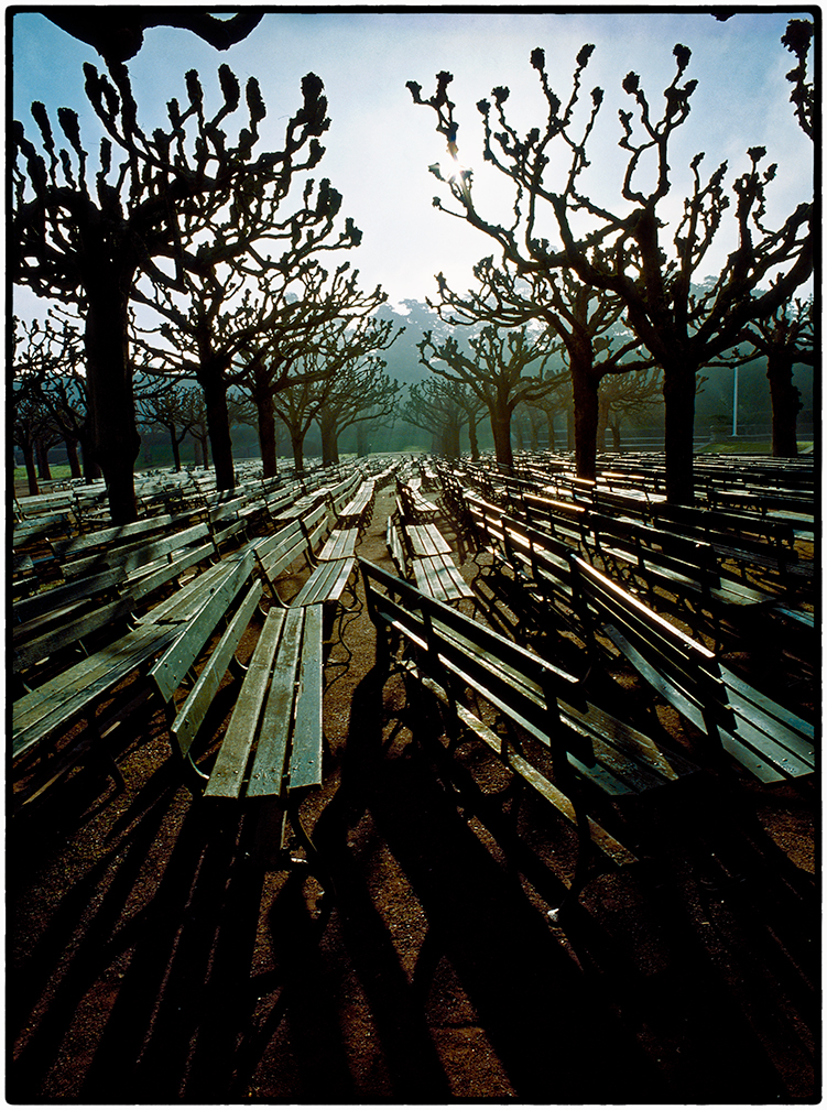 Benches, Golden Gate Park, 1978