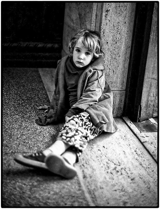 Girl on the Street, San Francisco, 1969