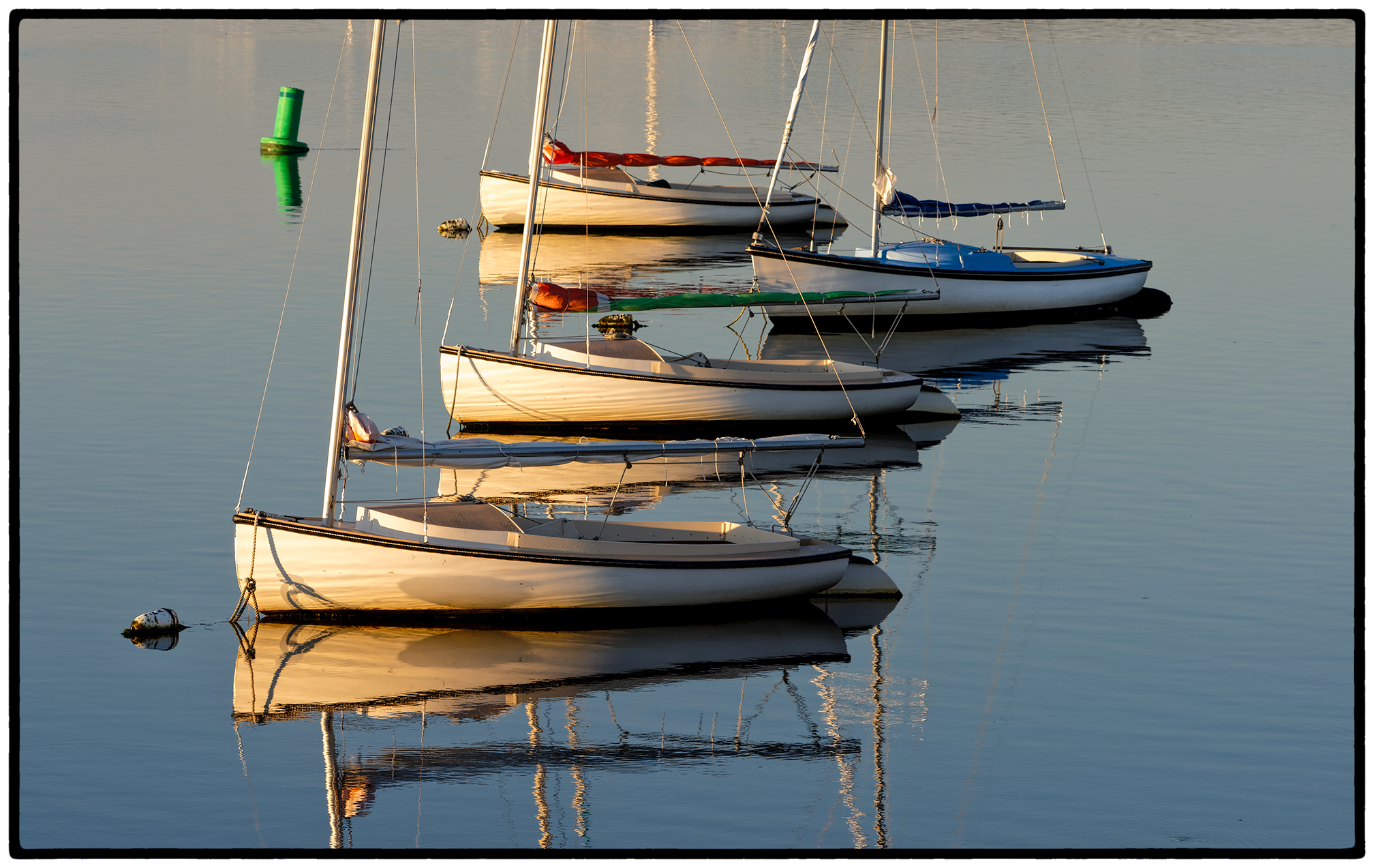 Sunrise, Wellfleet harbor.