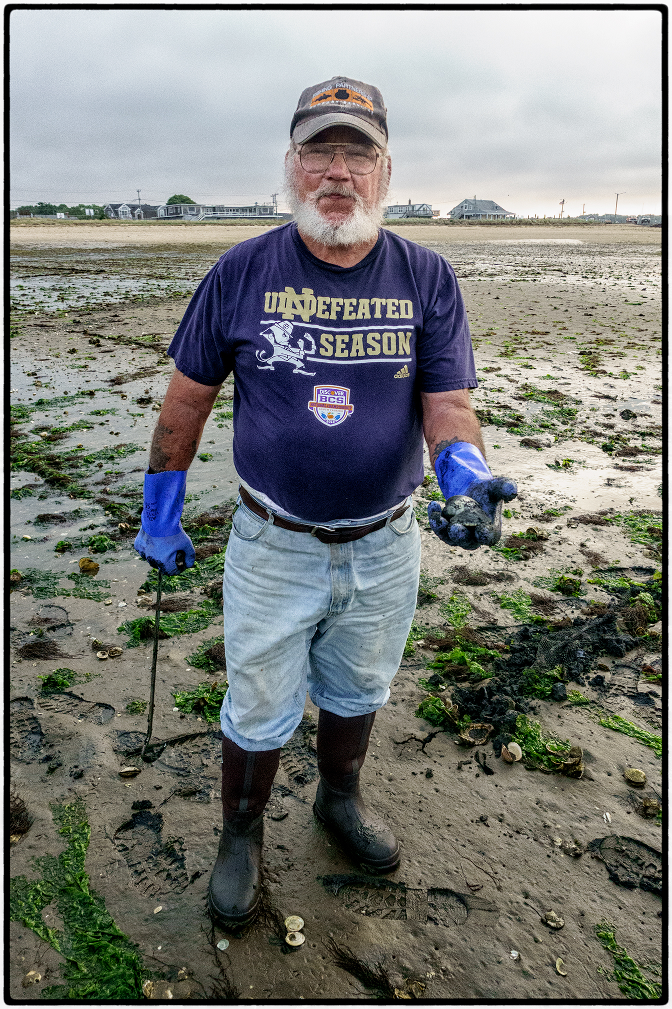Bob, a quahog farmer