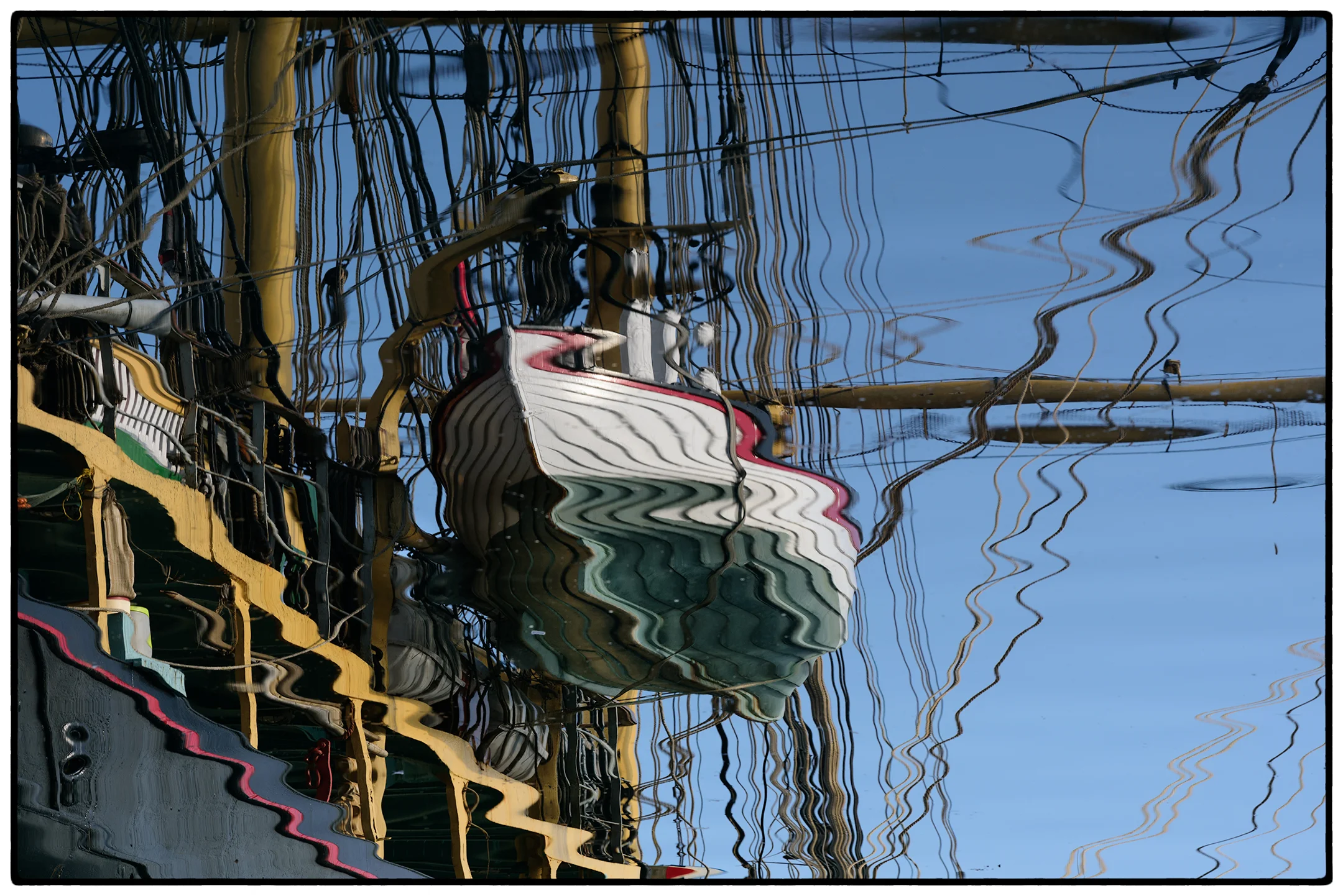 Harbor reflections, Lunenburg