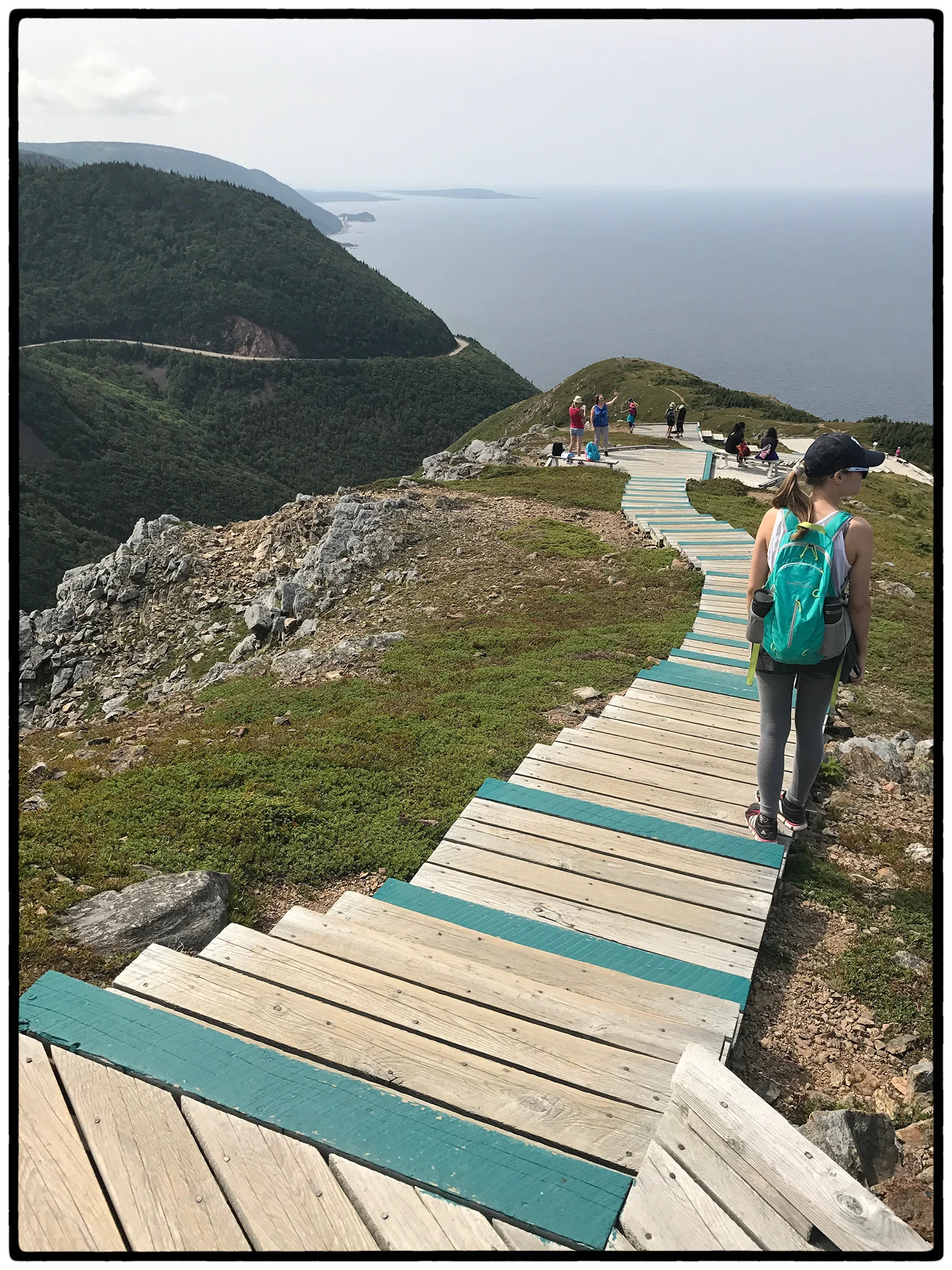 Final destination at Cape Breton Island hike