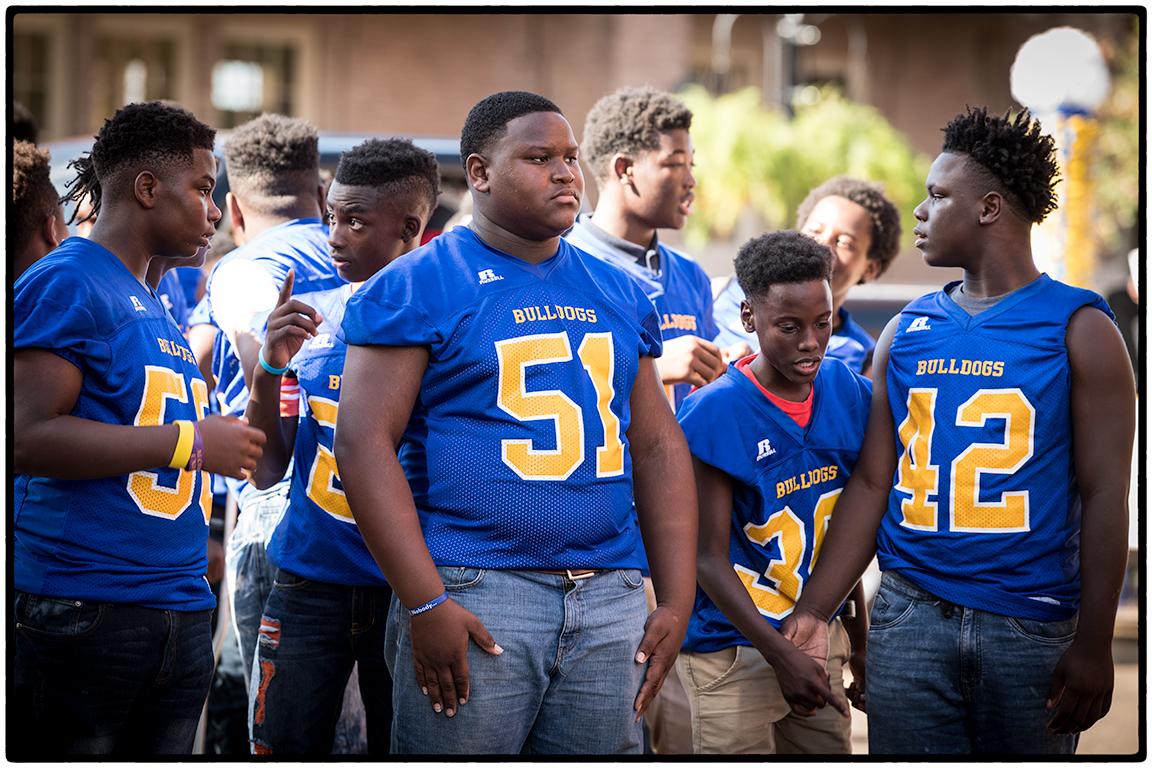 Natchez Middle School Football Players