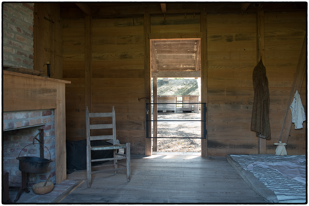 Master Bedroom for Slaves, Oak Alley Plantation